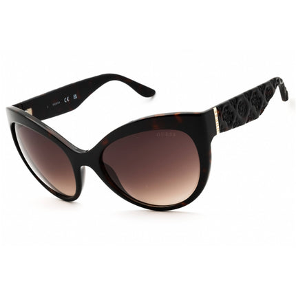 Guess Unisex Sunglasses - Dark Havana Injected Propionate Full Rim | GU00130 52F ,