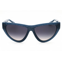Guess Unisex Sunglasses - Shiny Light Blue Injected Propionate Frame | GU00151 84B ,