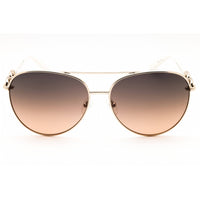 Guess Unisex Sunglasses - Gold Metal Full Rim Frame Gradient Lense | GU00158 32B ,