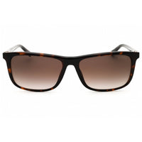 Guess Unisex Sunglasses - Dark Havana Injected Propionate Rectangular | GU00169 52F ,