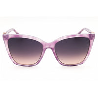 Guess Unisex Sunglasses - Lilac Injected Propionate Cat Eye Frame | GU00191 80Z ,