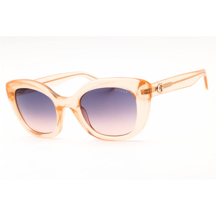 Guess Unisex Sunglasses - Orange Injected Propionate Full Rim Frame | GU00196 44Z ,