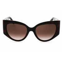 Guess Unisex Sunglasses - Havana Injected Propionate Cat Eye Frame | GU00202 52F ,