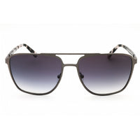Guess Unisex Sunglasses - Matte Dark Nickeltin Metal Full Rim Frame | GU00210 07B ,