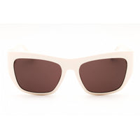 Guess Unisex Sunglasses - Ivory Injected Propionate Rectangular Frame | GU00252 25Y ,