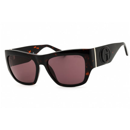 Guess Unisex Sunglasses - Dark Havana Injected Propionate Frame Tinted | GU00252 52E ,