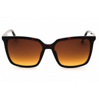 Guess Unisex Sunglasses - Dark Havana Injected Propionate Rectangular | GU00258 52F ,