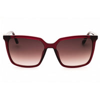 Guess Unisex Sunglasses - Shiny Bordeaux Injected Propionate Frame | GU00258 69F ,