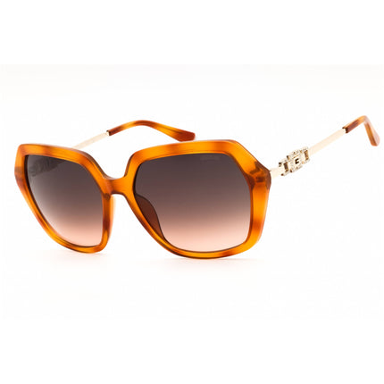 Guess Unisex Sunglasses - Blonde Havana Injected Propionate Frame | GU00267 53F ,