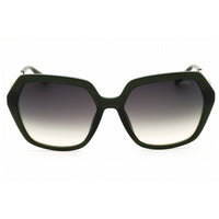 Guess Unisex Sunglasses - Shiny Dark Green Injected Propionate Frame | GU00267 96P ,