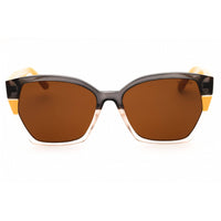 Guess Unisex Sunglasses - Yellow Injected Propionate Rectangular Frame | GU7912 41E ,