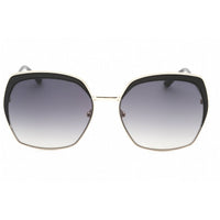 Guess Factory Unisex Sunglasses - Gold Metal Full Rim Frame Gradient | GF0410 32B ,