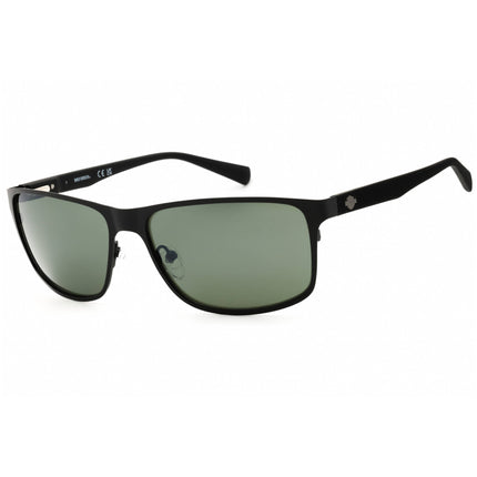 Harley Davidson Unisex Sunglasses - Matte Black Metal Full Rim Frame | HD0914X 02Q ,