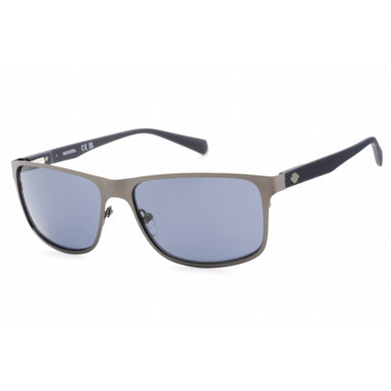 Harley Davidson Unisex Sunglasses - Matte Gunmetal Metal Full Rim Frame | HD0914X 09V ,