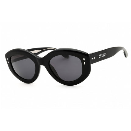 Isabel Marant Unisex Sunglasses - Black Plastic Full Rim Frame | IM 0105/G/S 0807 IR ,