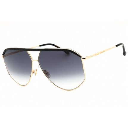 Isabel Marant Unisex Sunglasses - Gold Black Metal Full Rim Frame | IM 0139/S 0RHL 9O ,