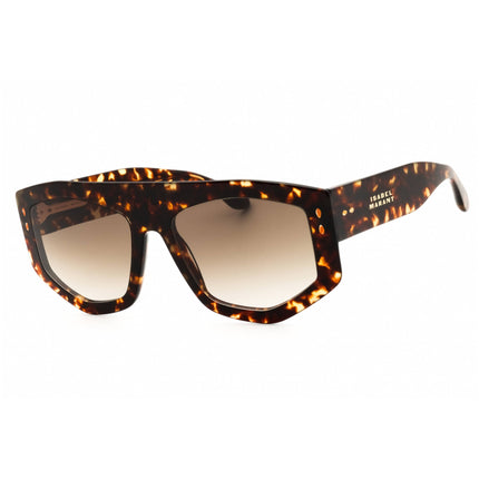 Isabel Marant Unisex Sunglasses - Havana Plastic Full Rim Frame | IM 0154/S 0086 HA ,