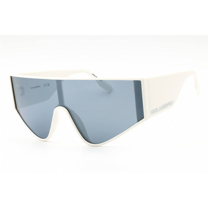 Karl Lagerfeld Unisex Sunglasses - White Injected Propionate Frame | KL6209S 105 ,
