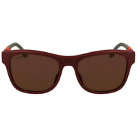 Lacoste Unisex Sunglasses - Matte Burgundy Injected Propionate Frame | L6043S 601 ,