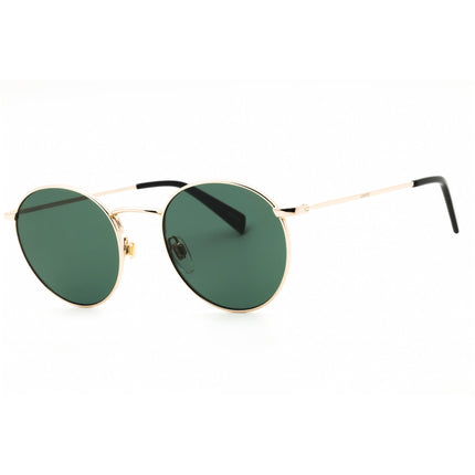 Levi's Unisex Sunglasses - Gold Metal Full Rim Round Frame | LV 1005/S 0J5G QT ,