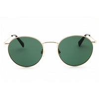 Levi's Unisex Sunglasses - Gold Metal Full Rim Round Frame | LV 1005/S 0J5G QT ,