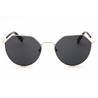 Levi's Unisex Sunglasses - Gold Metal Full Rim Round Frame | LV 1020/S 0J5G IR ,