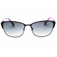 Liz Claiborne Unisex Sunglasses - Matte Black Metal Full Rim Frame | L 573/S 0003 9O ,
