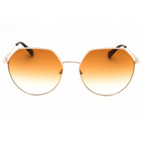 Longchamp Unisex Sunglasses - Rose Gold Metal Full Rim Frame Gradient | LO154S 773 ,