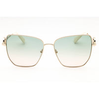 Longchamp Unisex Sunglasses - Gold Cat Eye Gradient Green Peach Lense | LO169S 725 ,