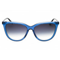 Longchamp Unisex Sunglasses - Blue Acetate Full Rim Cat Eye Frame | LO718S 400 ,