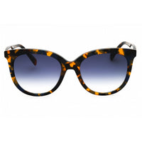 Longchamp Unisex Sunglasses - Havana Blue Acetate Round Full Rim Frame | LO731S 430 ,