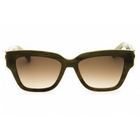 Longchamp Unisex Sunglasses - Sage Acetate Rectangular Full Rim Frame | LO745S 305 ,