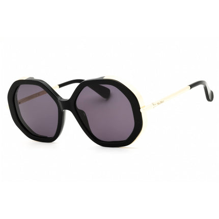 Max Mara Unisex Sunglasses - Black Acetate Full Rim Oversized Frame | MM0094 01A ,