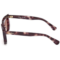 Max Mara Unisex Sunglasses - Colored Havana Acetate Full Rim Frame | MM0126 55E ,