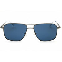 Mont Blanc Unisex Sunglasses - Gunmetal Metal Rectangular Shape Frame | MB0278S 003 ,