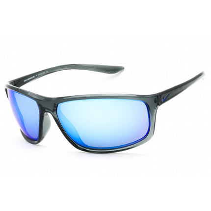 Nike Unisex Sunglasses - Dark Grey/Grey Rectangular Frame | ADRENALINE M EV1113 012 ,