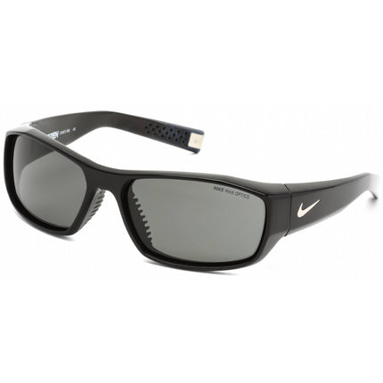 Nike Unisex Sunglasses - Black/Grey Rectangular Frame | Brazen EV0571 Black/Grey 001 ,