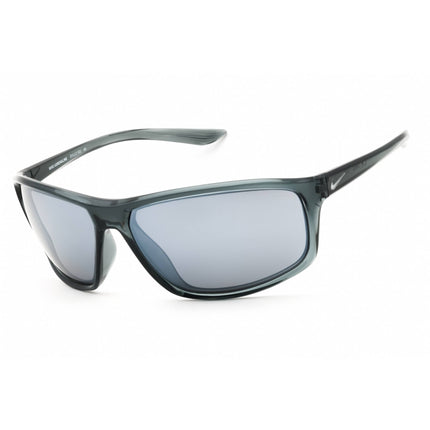 Nike Unisex Sunglasses - Dark Grey/Grey Rectangular Frame | ADRENALINE EV1112 021 ,