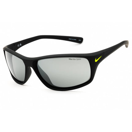 Nike Unisex Sunglasses - Matte Black/Grey Rectangular Frame | ADRENALINE FQ4601 007 ,