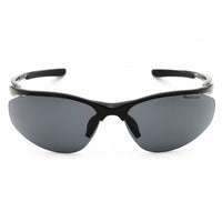 Nike Unisex Sunglasses - Black Acetate Sport Wraparound Frame | AERIAL DZ7352 010 ,