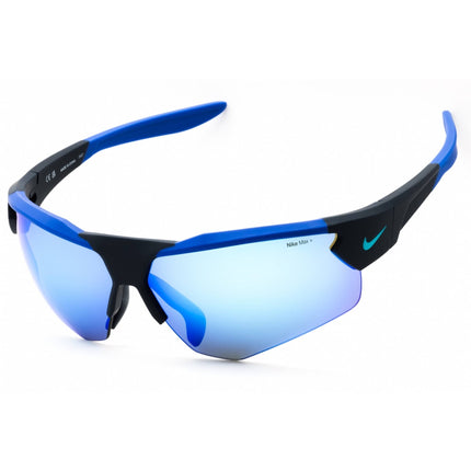 Nike Unisex Sunglasses - Matte Obsidian Sport Wraparound Frame | CLOAK DUO EV24036 410 ,