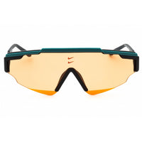 Nike Unisex Sunglasses - Mineral Teal Shield Half Rim Frame | MARQUEE EDGE FN0295 379 ,