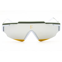 Nike Unisex Sunglasses - Matte Football Grey Shield Frame | MARQUEE EDGE M FN0300 015 ,