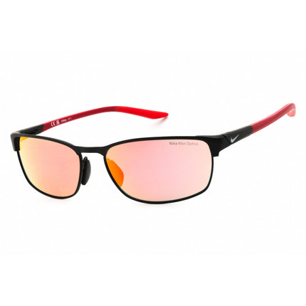Nike Unisex Sunglasses - Satin Black Metal Full Rim Frame | MODERN METAL M DZ7366 010 ,