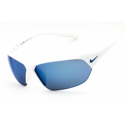 Nike Unisex Sunglasses - White/Grey Sport Wraparound Frame | SKYLON ACE MI EV1125 104 ,