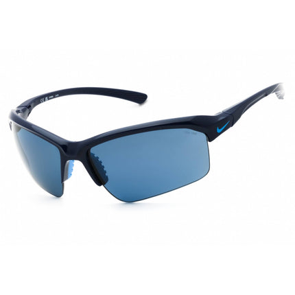 Nike Unisex Sunglasses - Blue Void Sport Wraparound Frame | SKYLON RISE P IB3519X 492 ,