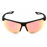 Nike Unisex Sunglasses - Matte Black Rectangular Shape Frame | TRAINER M N IF2484X 006 ,