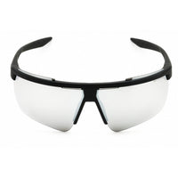 Nike Unisex Sunglasses - Matte Black/White Half Rim Frame | WINDSHIELD 20 CW1287 010 ,