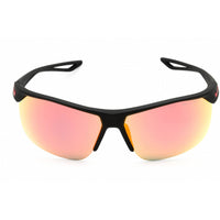 Nike Unisex Sunglasses - Matte Black Sport Wraparound Frame | TRAINER M EV1013 006 ,