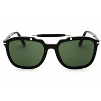 Persol Unisex Sunglasses - Black Acetate Rectangular Full Rim Frame | 0PO0203S 95/31 ,